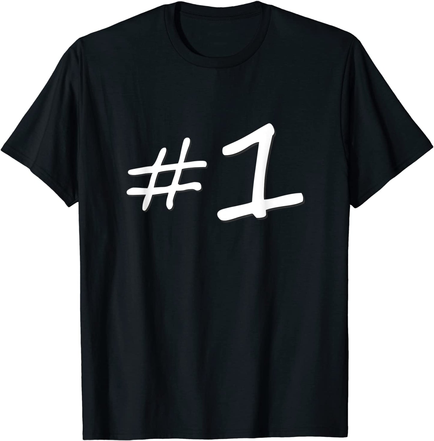 Number One 1 Tank Shirt for Sports Leisure and Love T-Shirt