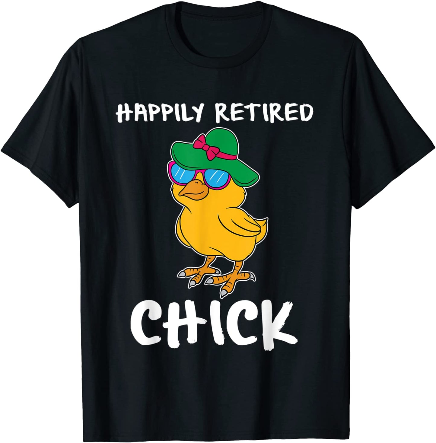 Retired 2021 Retirement Party Gifts for Women Chick Girl T-Shirt