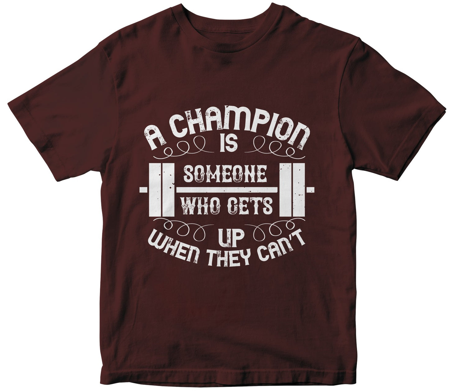 A Champion Is Someone Who Gets Up When They Can’T