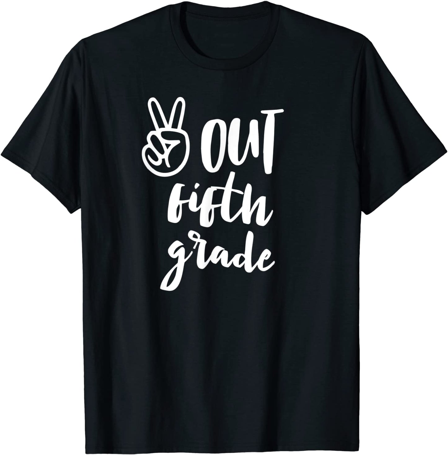Peace Out Fifth Grade - Last Day of School 5th Grad T-Shirt