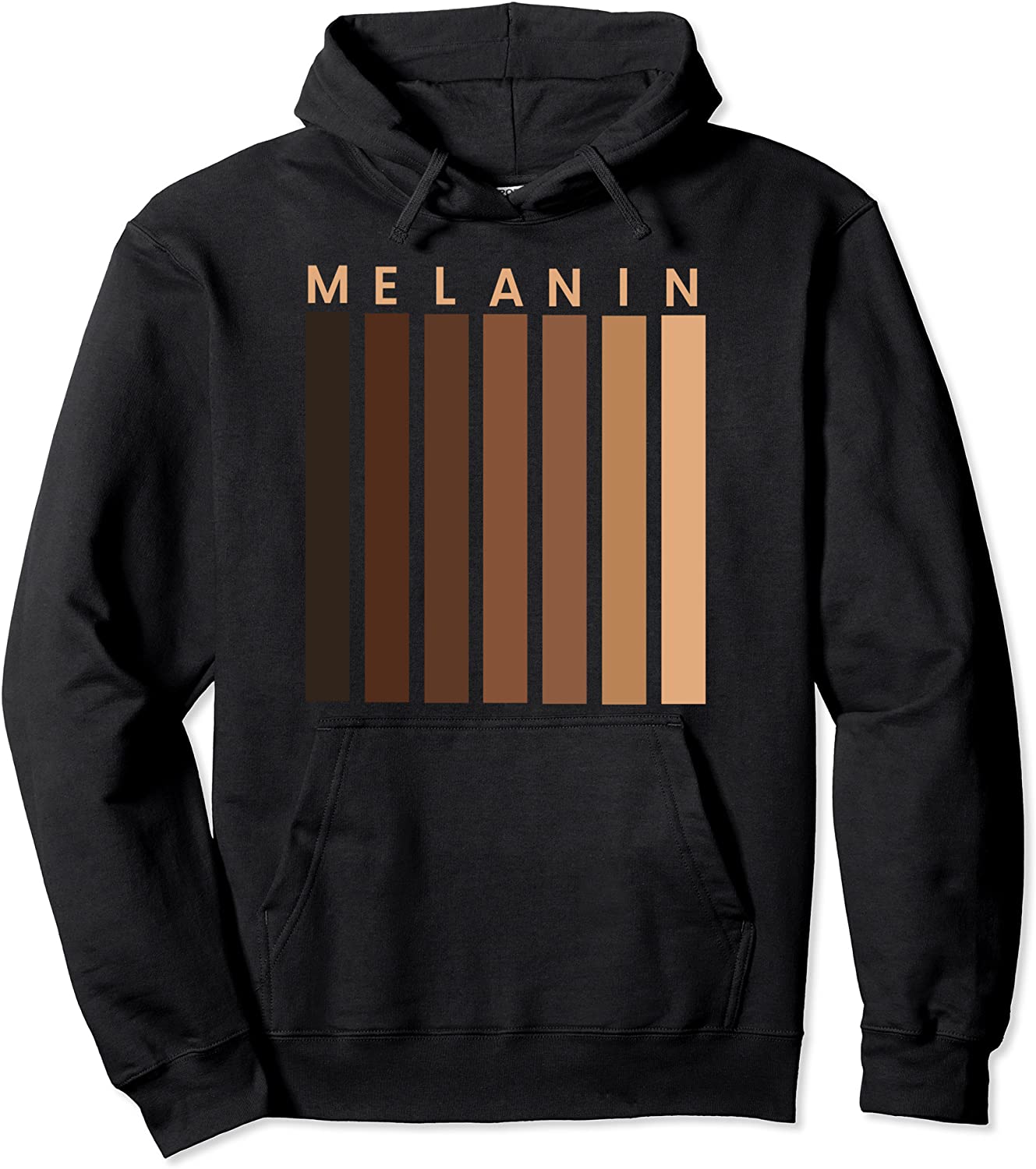 Melanin Black History Month African American Ancestry Pullover Hoodie