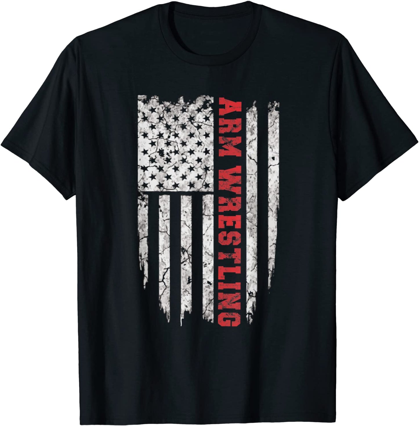 American Sport Arm Wrestling T-Shirt USA Tee Shirts