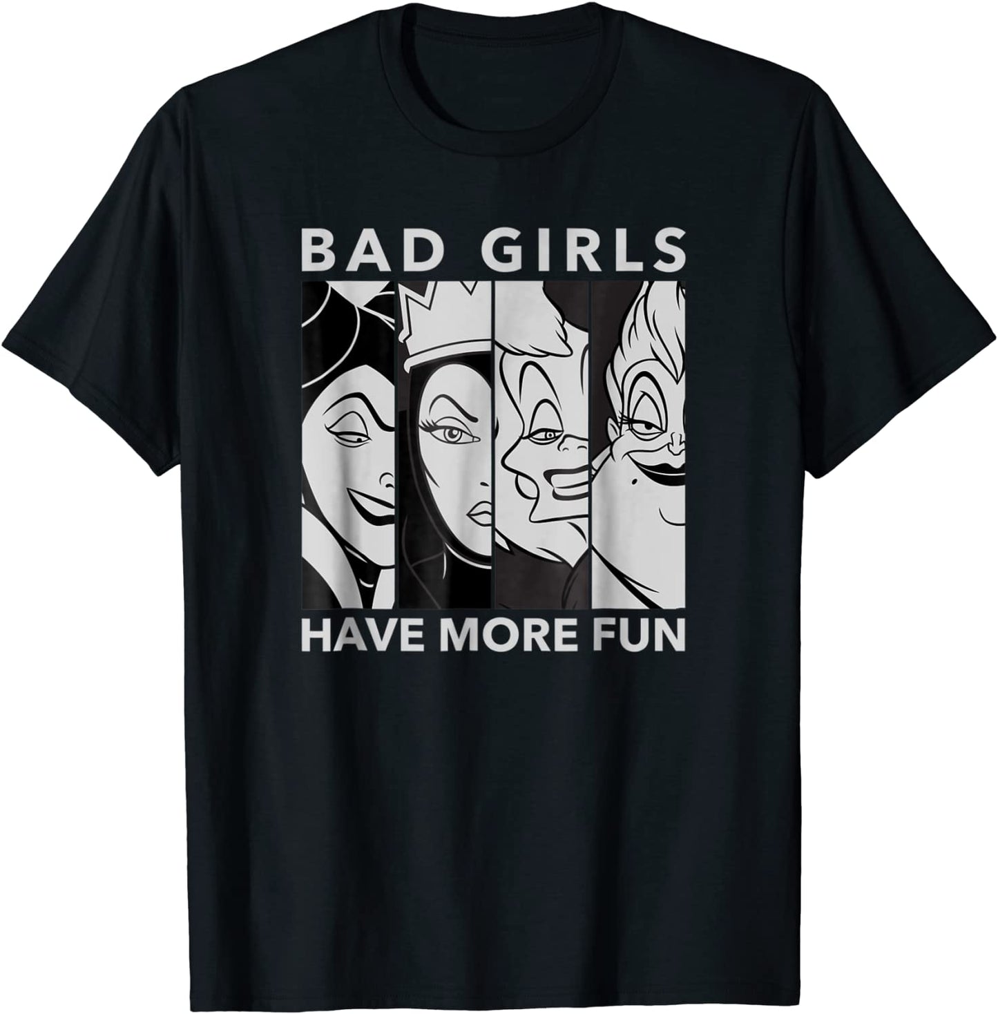 Disney Villains Bad Girls T Shirt