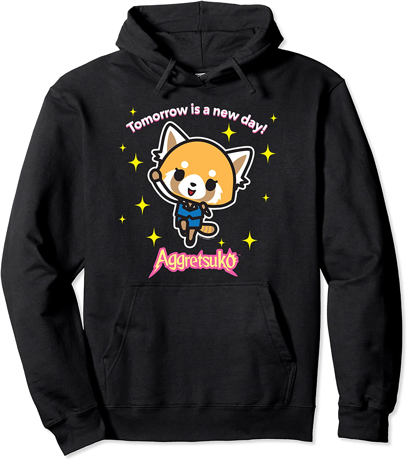 Aggretsuko Tomorrow is a New Day Hoodie