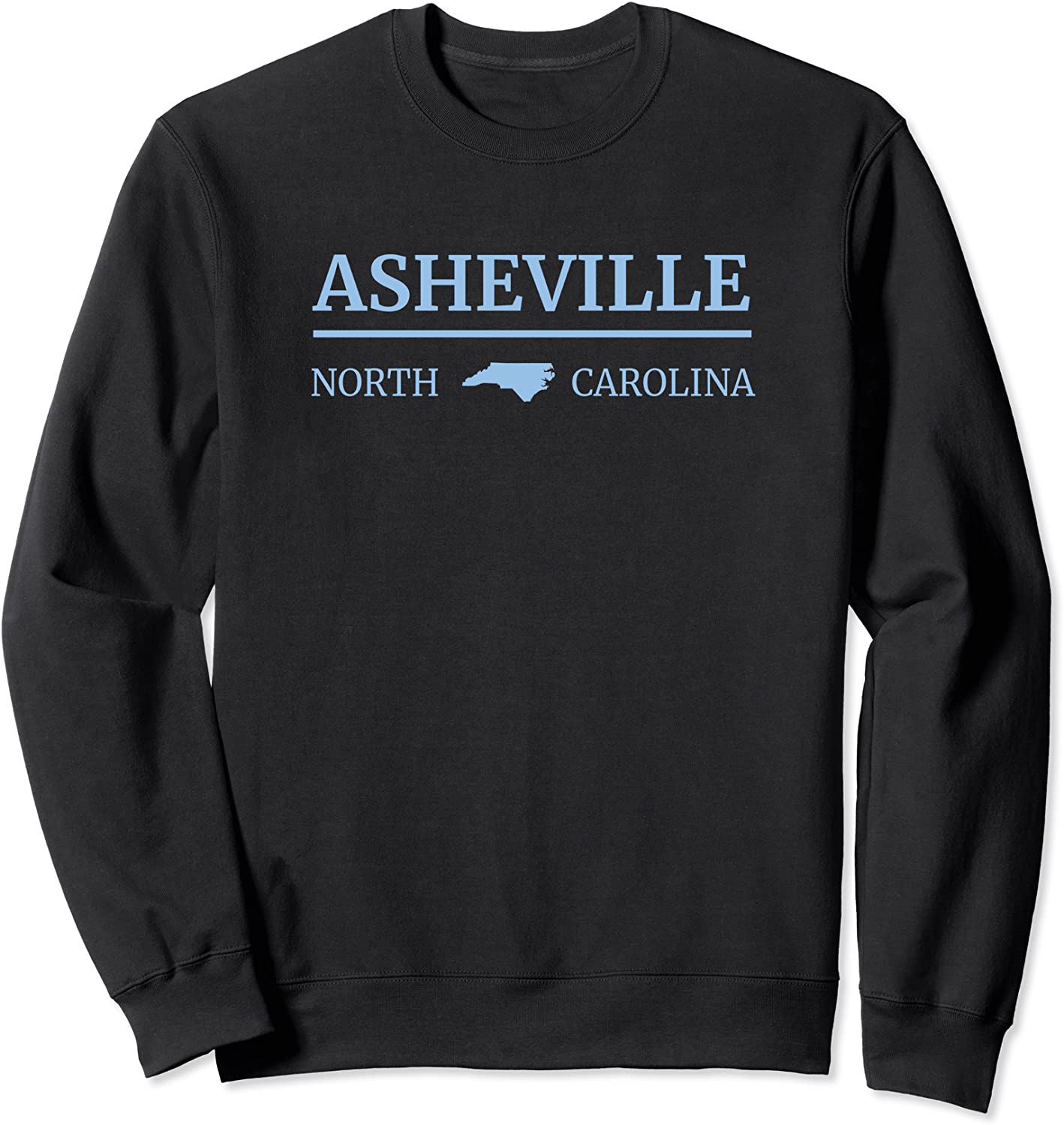 Asheville North Carolina Blue Ridge Mountains NC Hiking Gift Sweatshirt