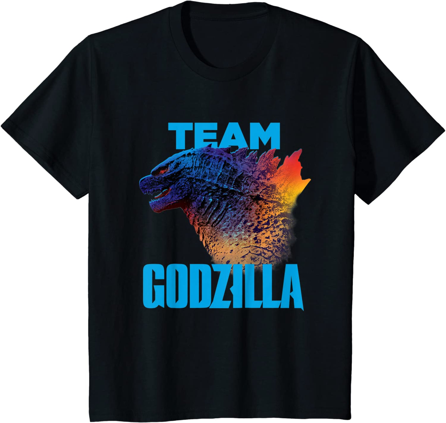 Kids Godzilla vs Kong - Official Team Godzilla Neon Kids T-Shirt