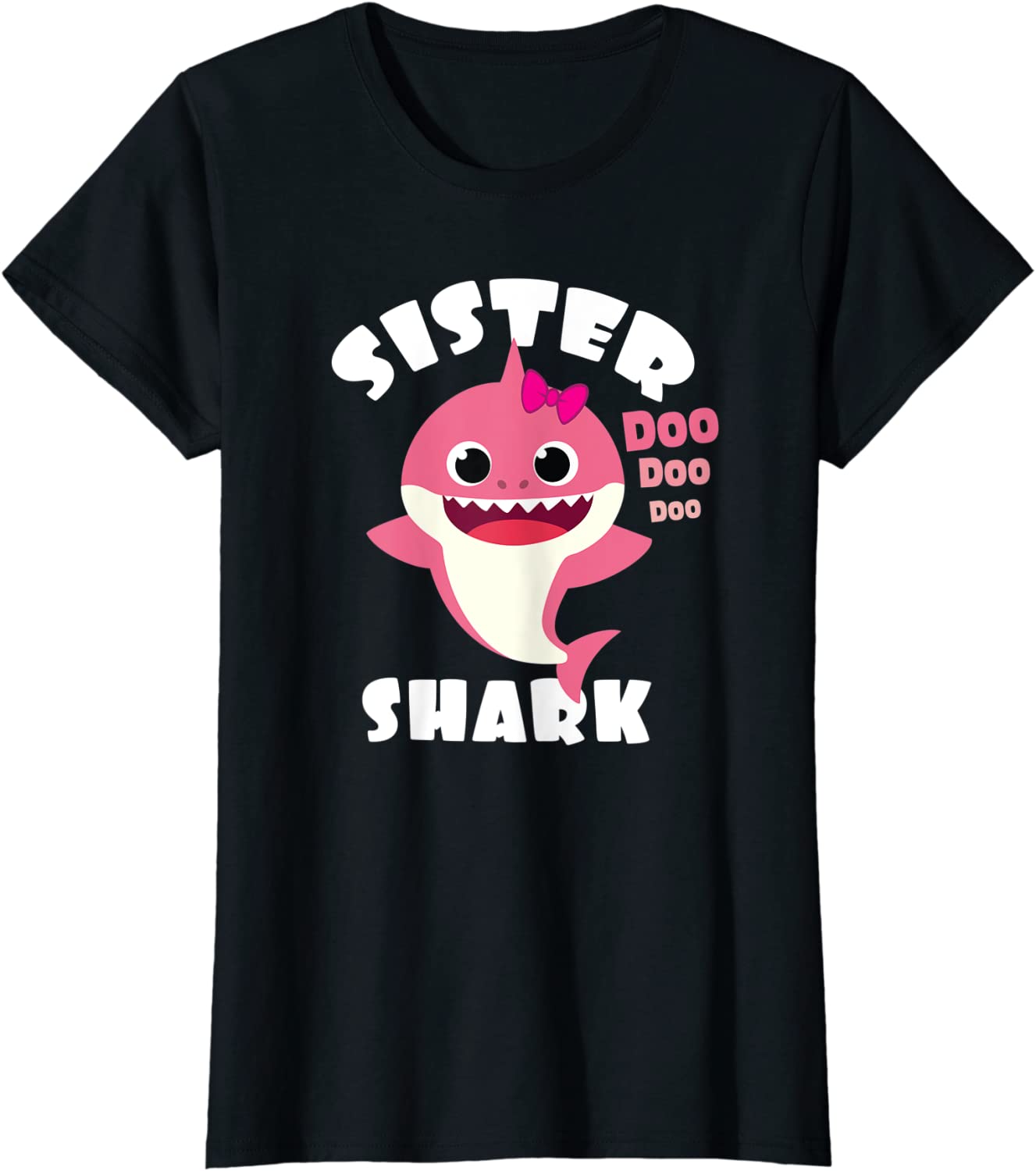 Sister Shark Gift Cute Shark Baby Design Family Set Doo Doo T-Shirt