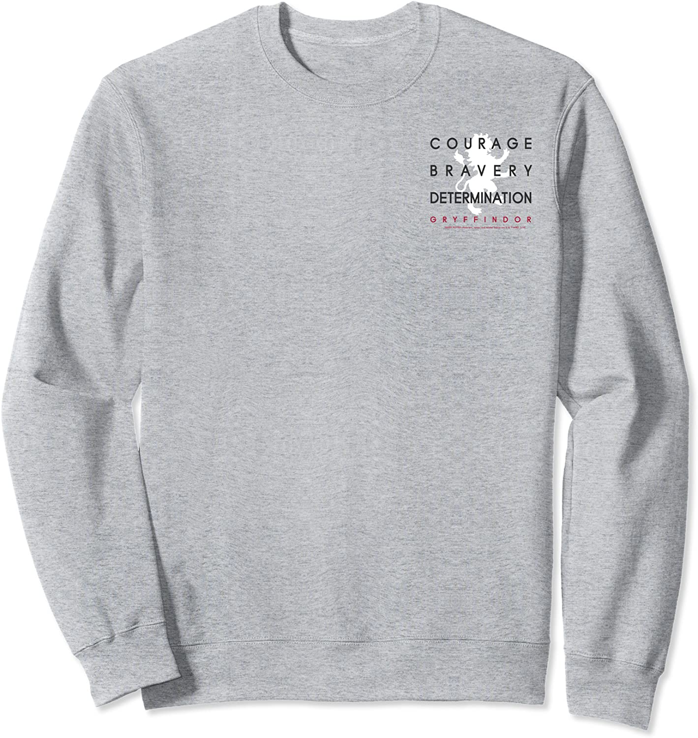 Harry Potter Gryffindor Courage Bravery Determination Sweatshirt