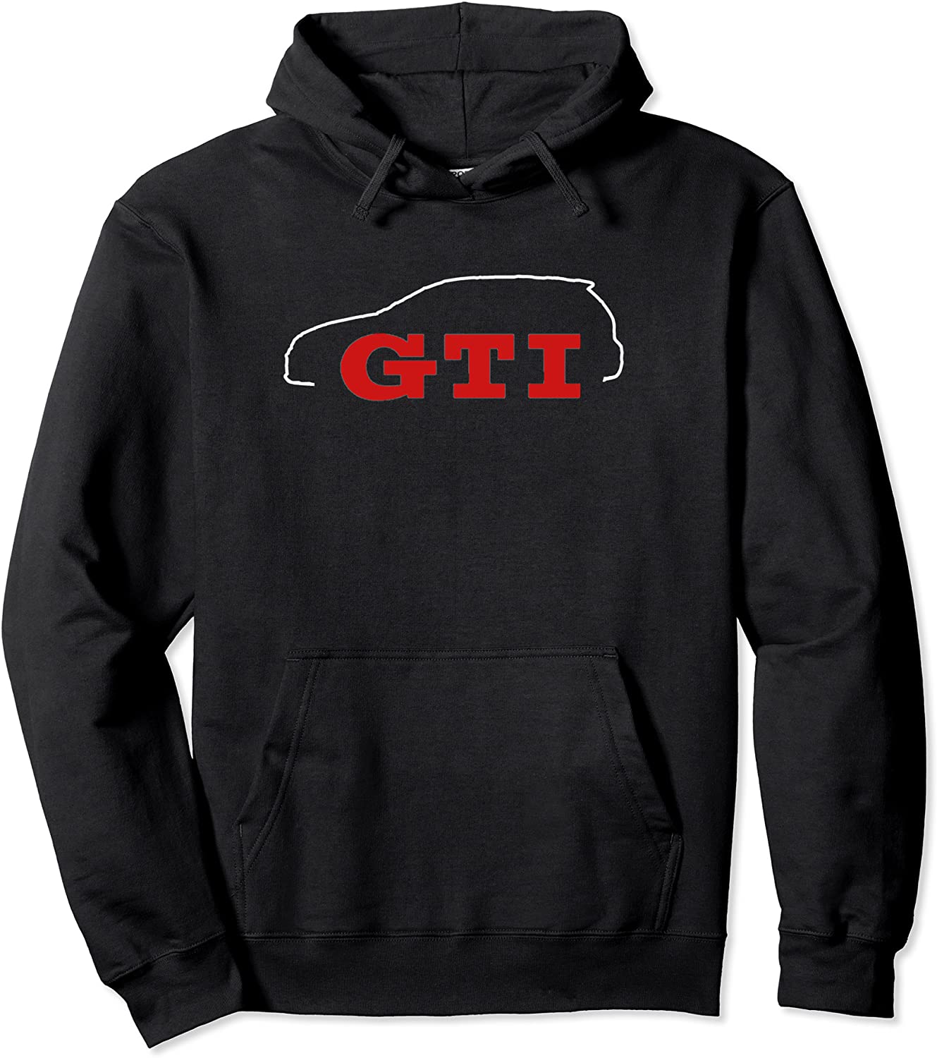 Car Tees GTI Outline Pullover Hoodie