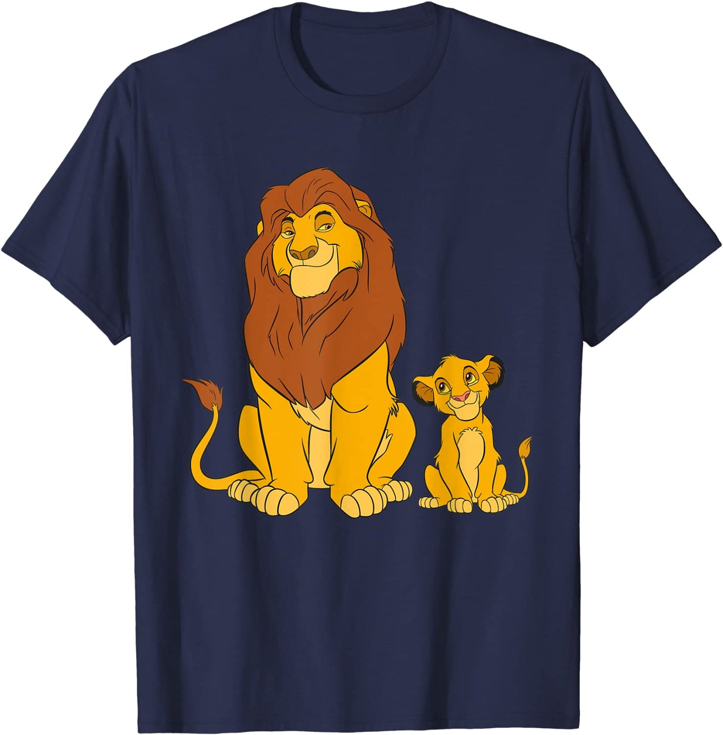 Disney The Lion King Young Simba and Mufasa T-Shirt
