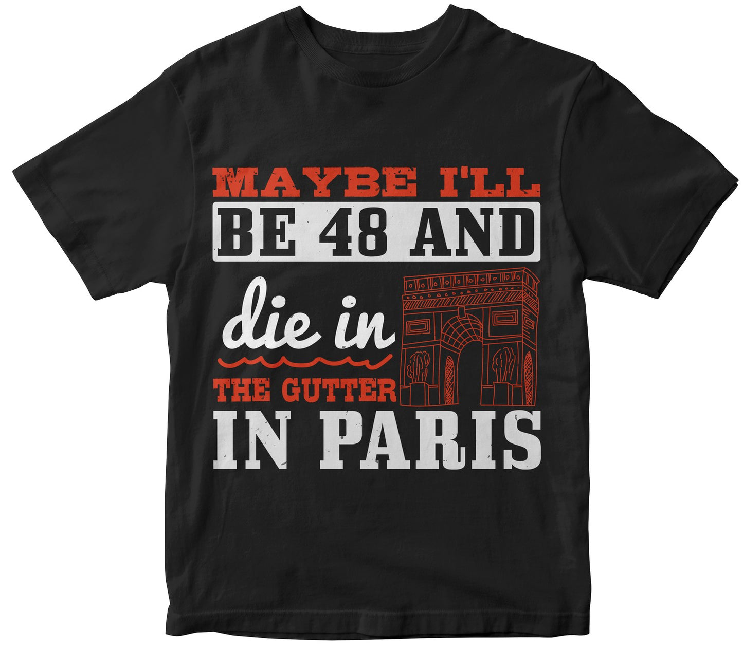 Maybe I'Ll Be 48 And Die In The Gutter In Paris