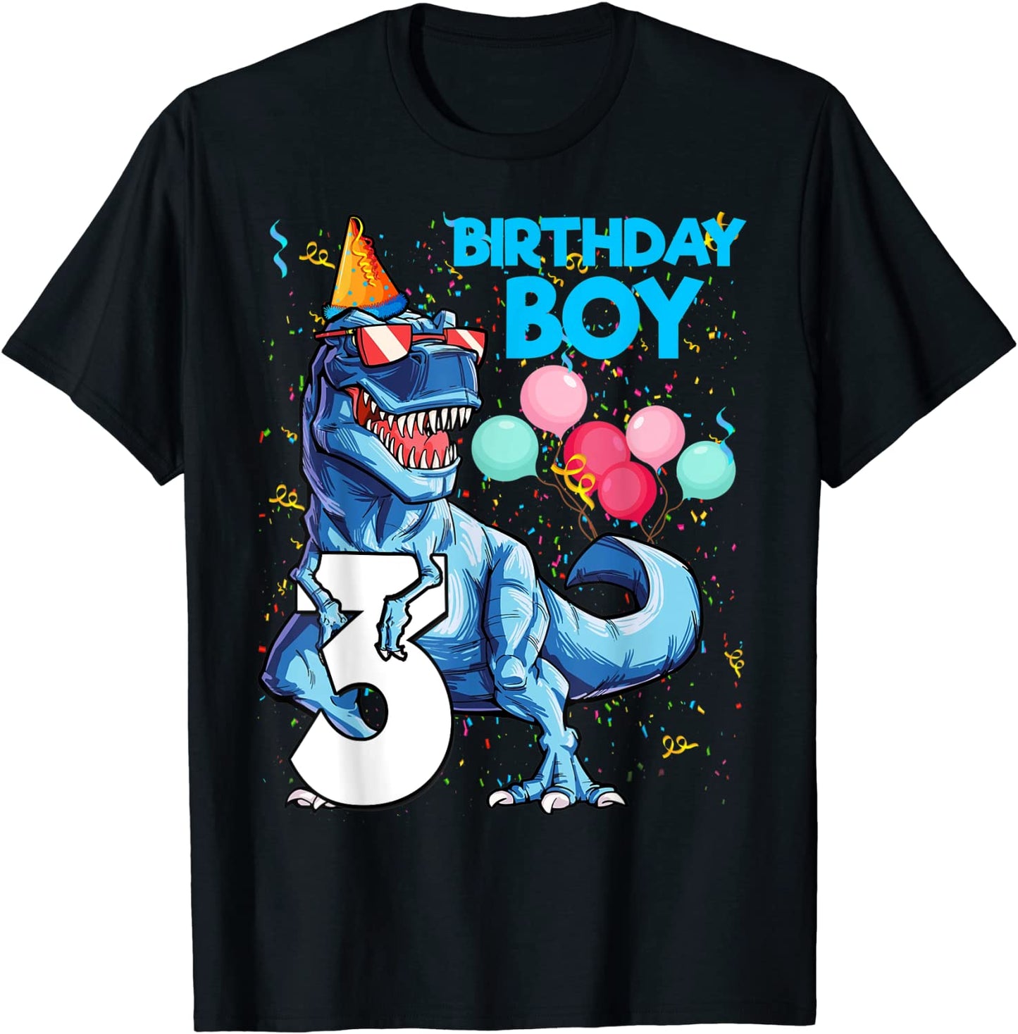 Its My 3RD Birthday Tee Dinosaur Party for 3 year old boy T-Shirt