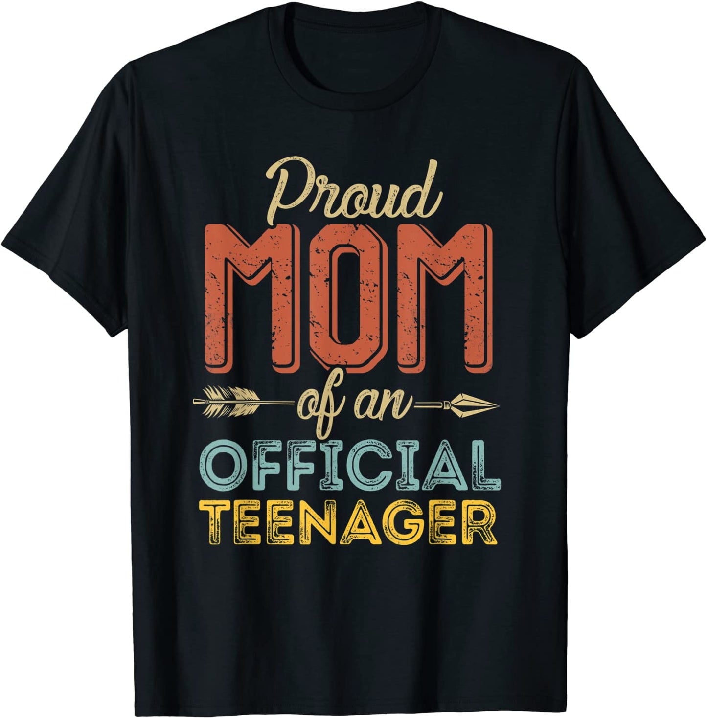 Proud Mom of Official Teenager 13th Birthday 13 Years Old T-Shirt