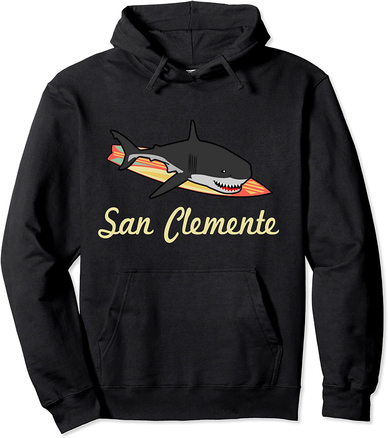 San Clemente California Beach Souvenir Graphic Surf Tee Gift Pullover Hoodie