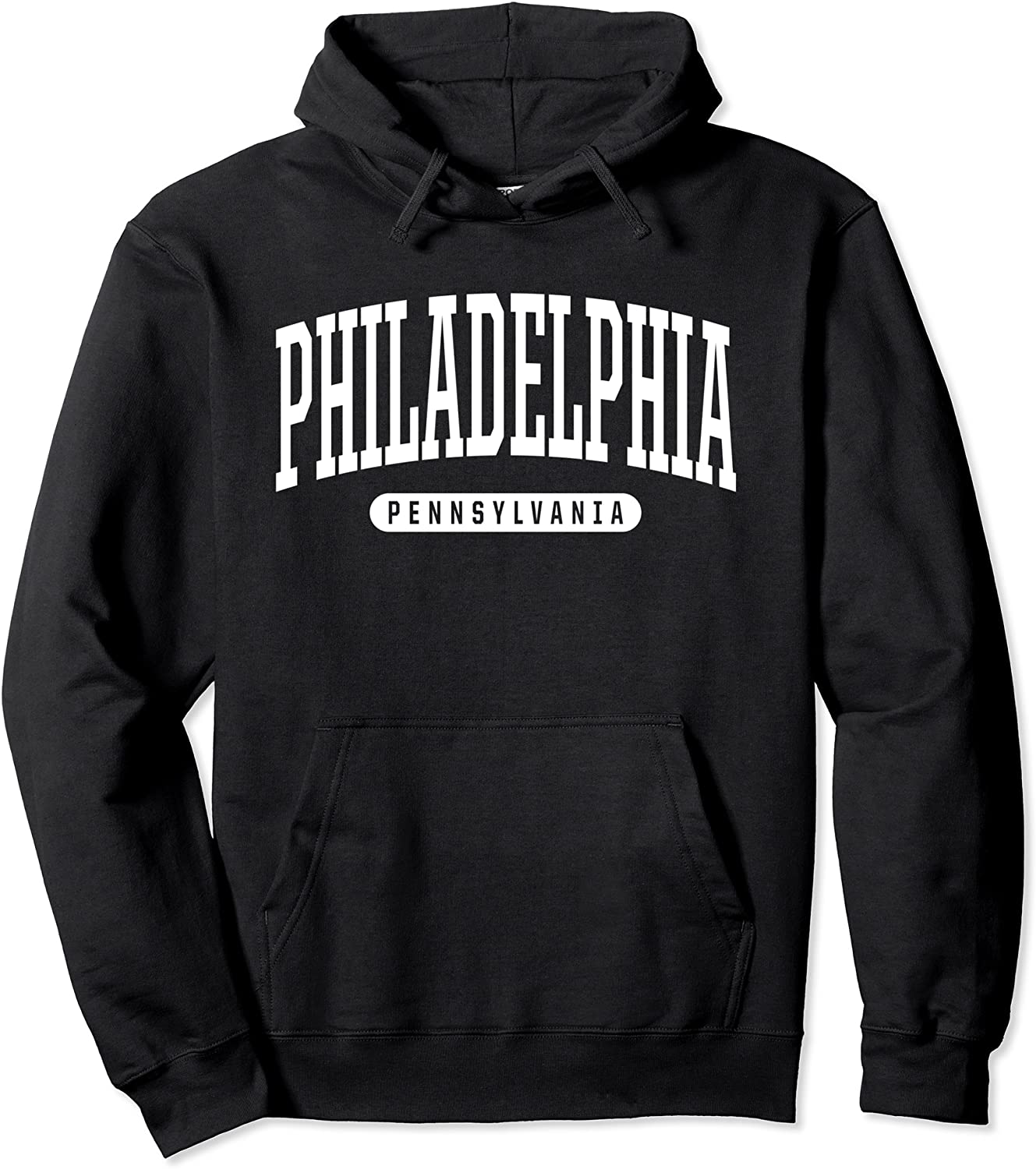 Philadelphia Hoodie Sweatshirt College University Style PA U