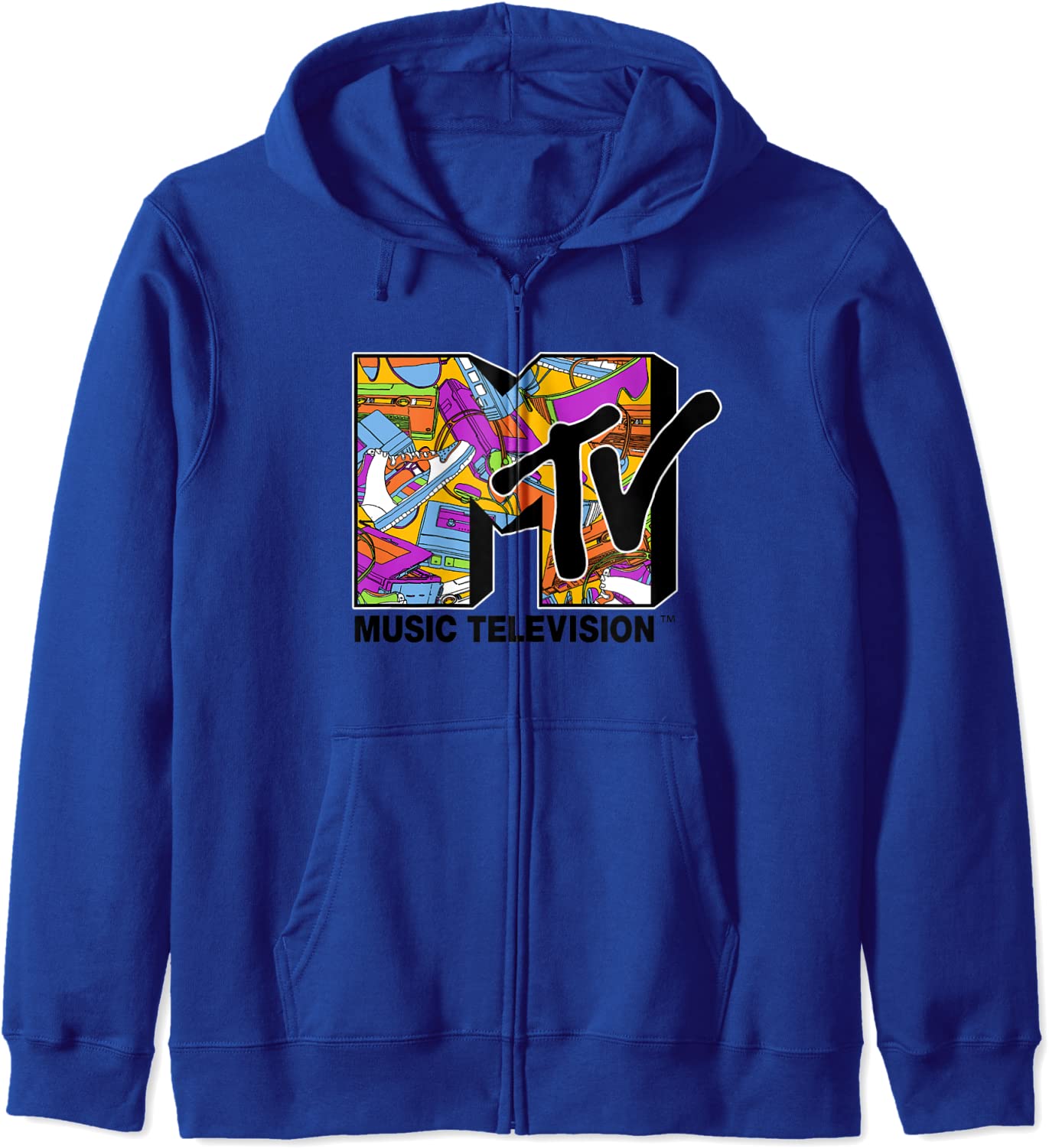 MTV Retro 90s Collectibles Logo Hoodie