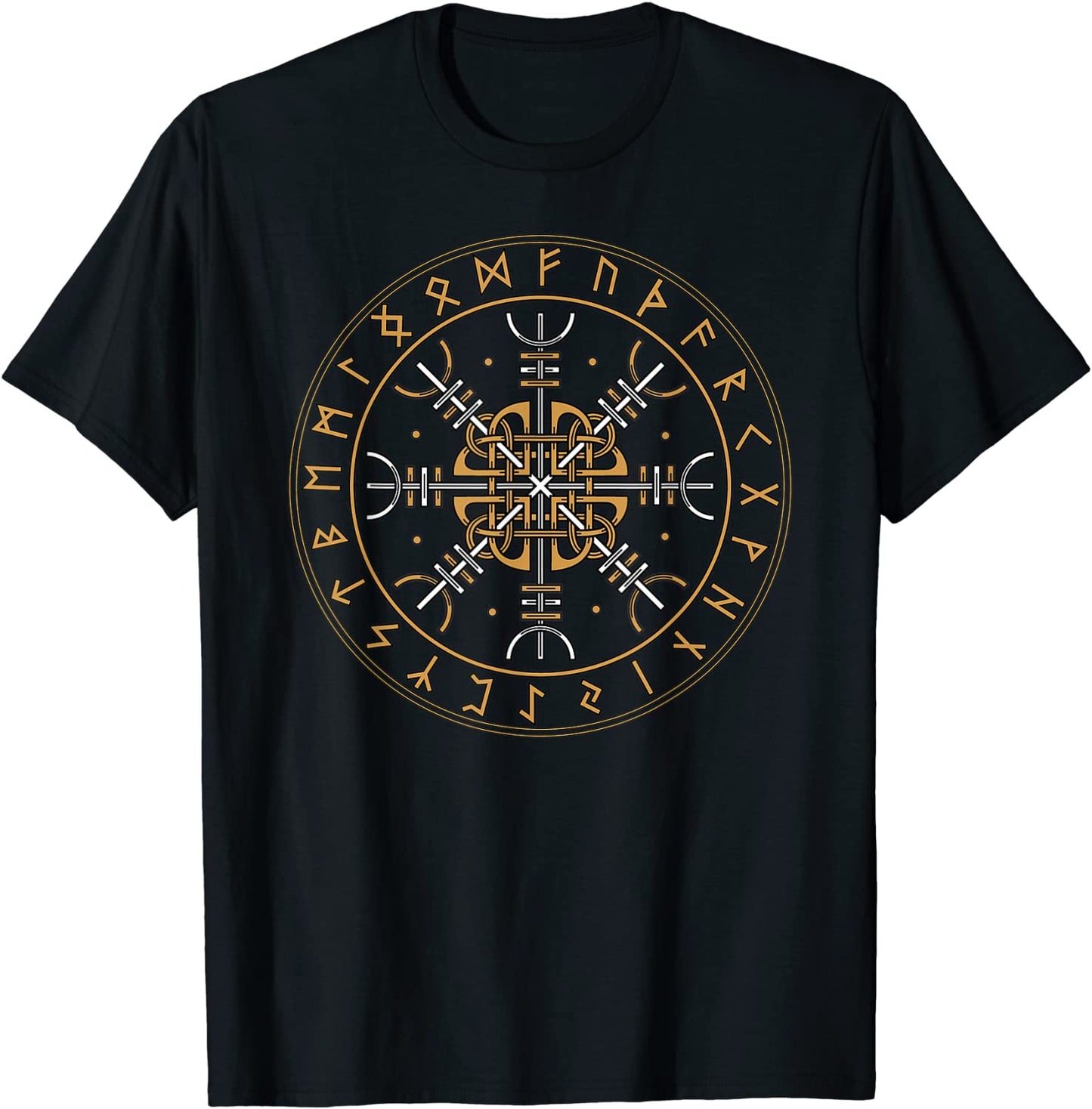 Aegishjalmur Shirt Nordic Viking Symbol Helm Of Awe T-Shirt