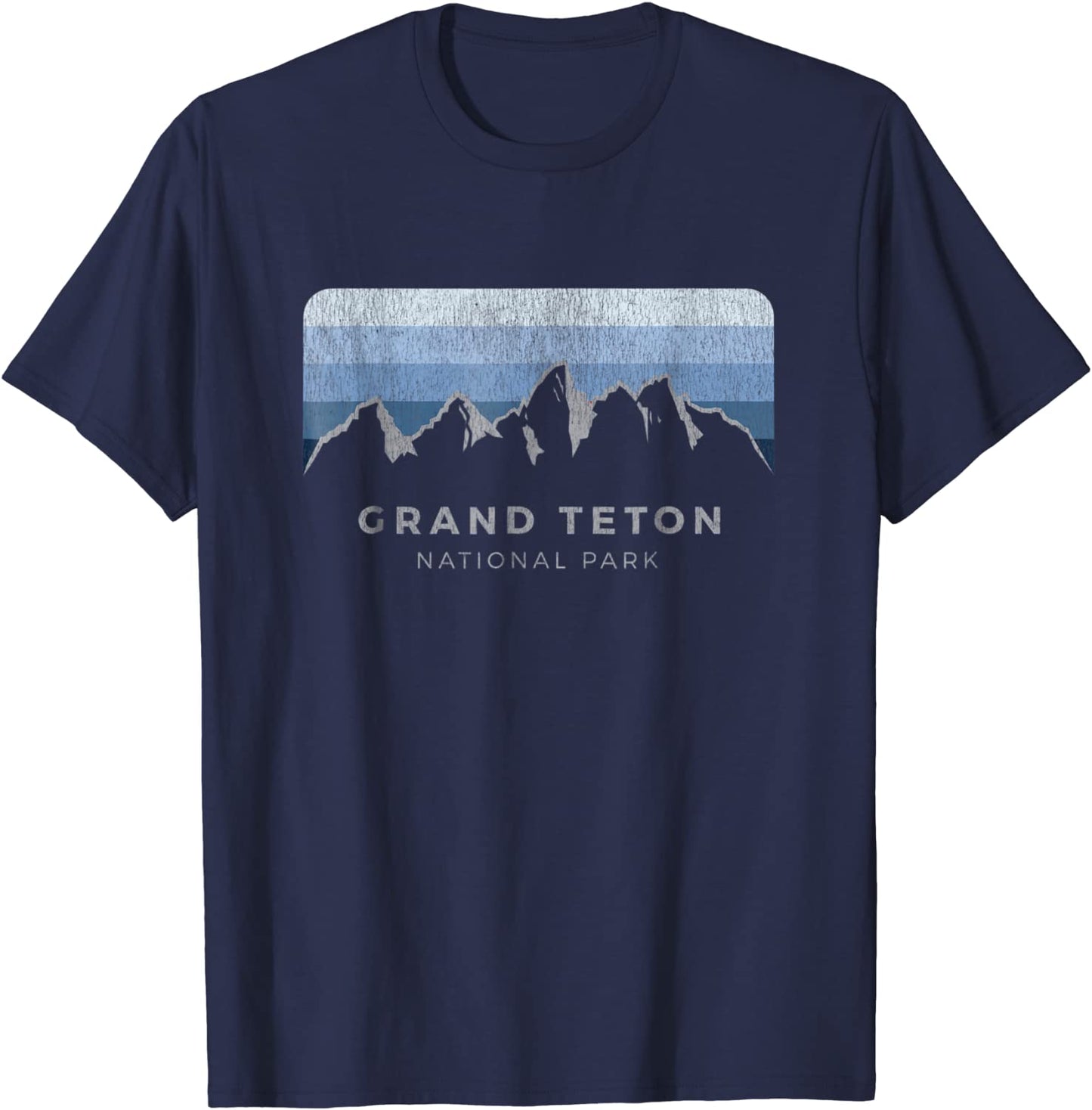 Grand Teton National Park Tshirt Winter Edition