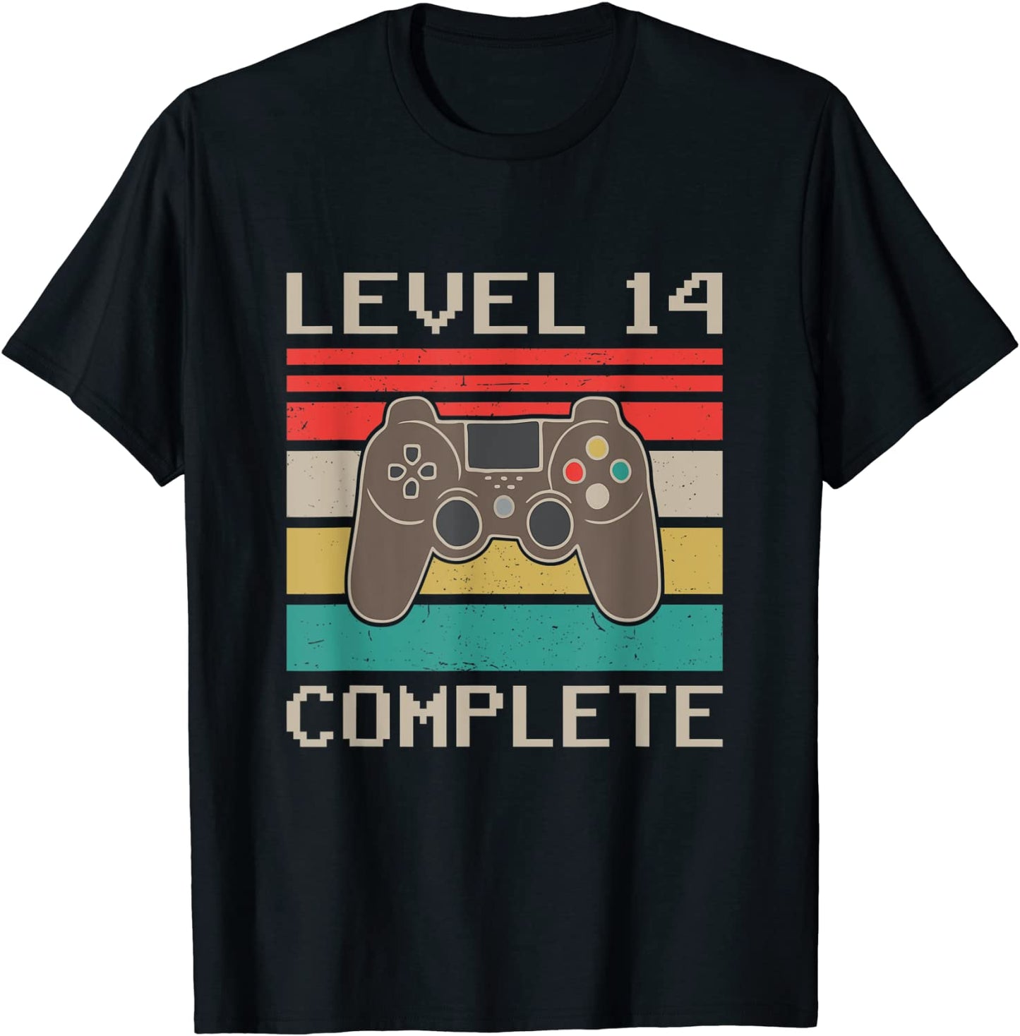 Level 14th Complete Vintage 14 Year Wedding Anniversary Gift T-Shirt