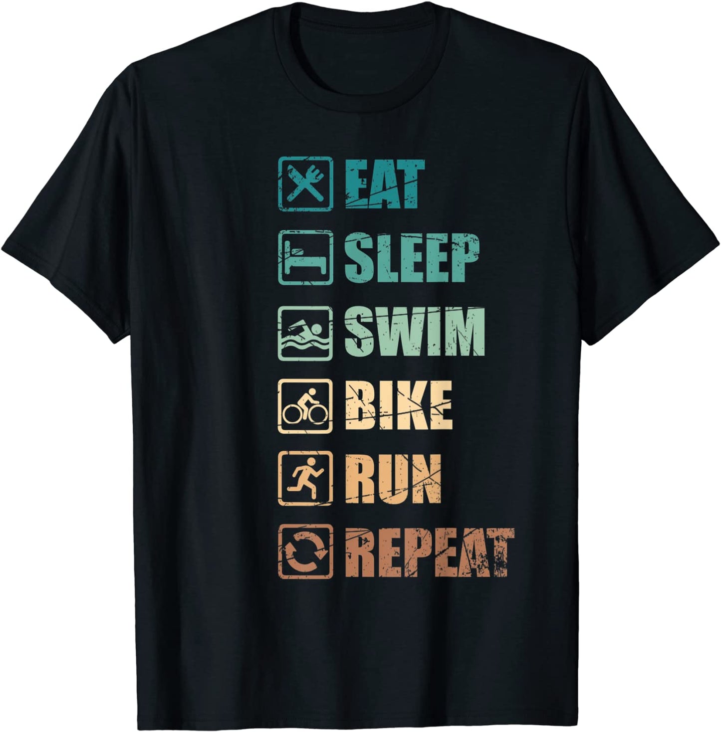 Funny Hobby Triathlete Gift Sports Triathlon T-Shirt