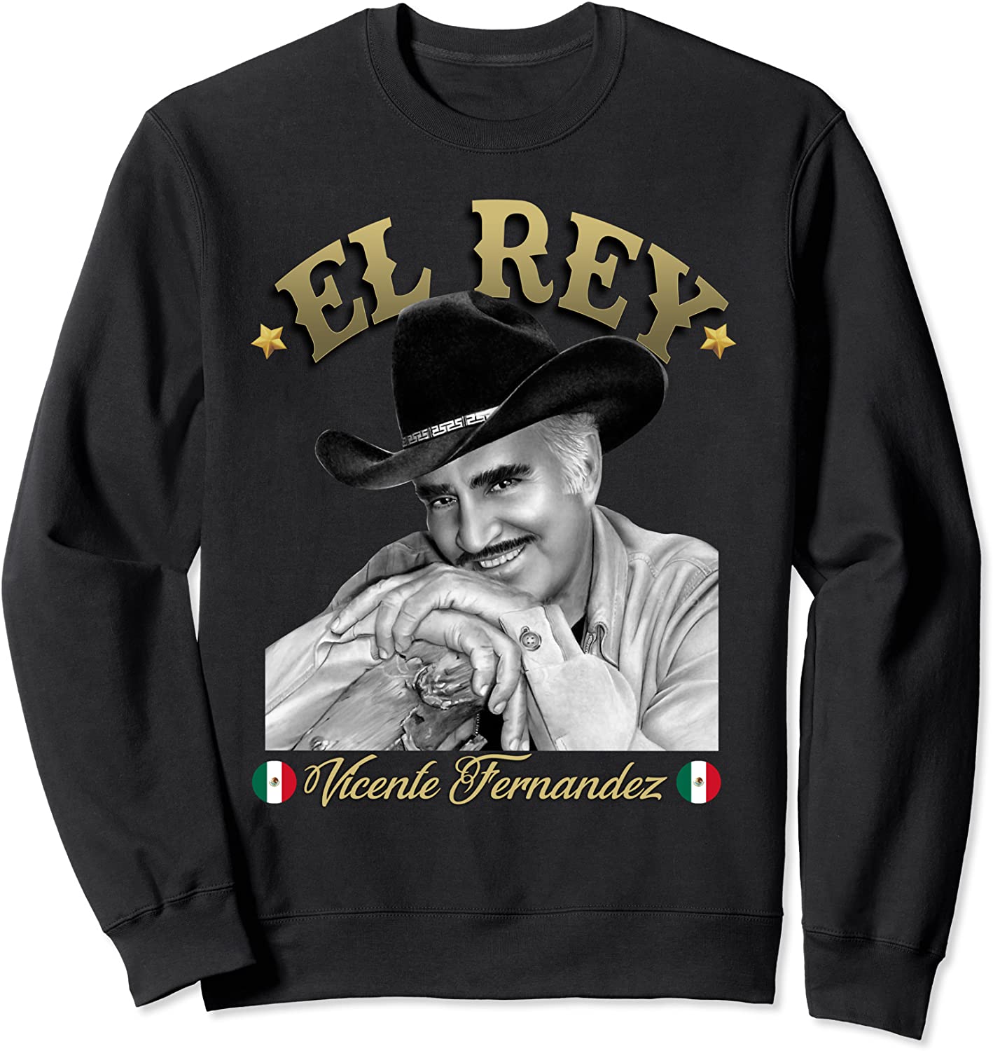 El Rey Vicente Fernandez Mexican Ranchera Mariachi Sweatshirt