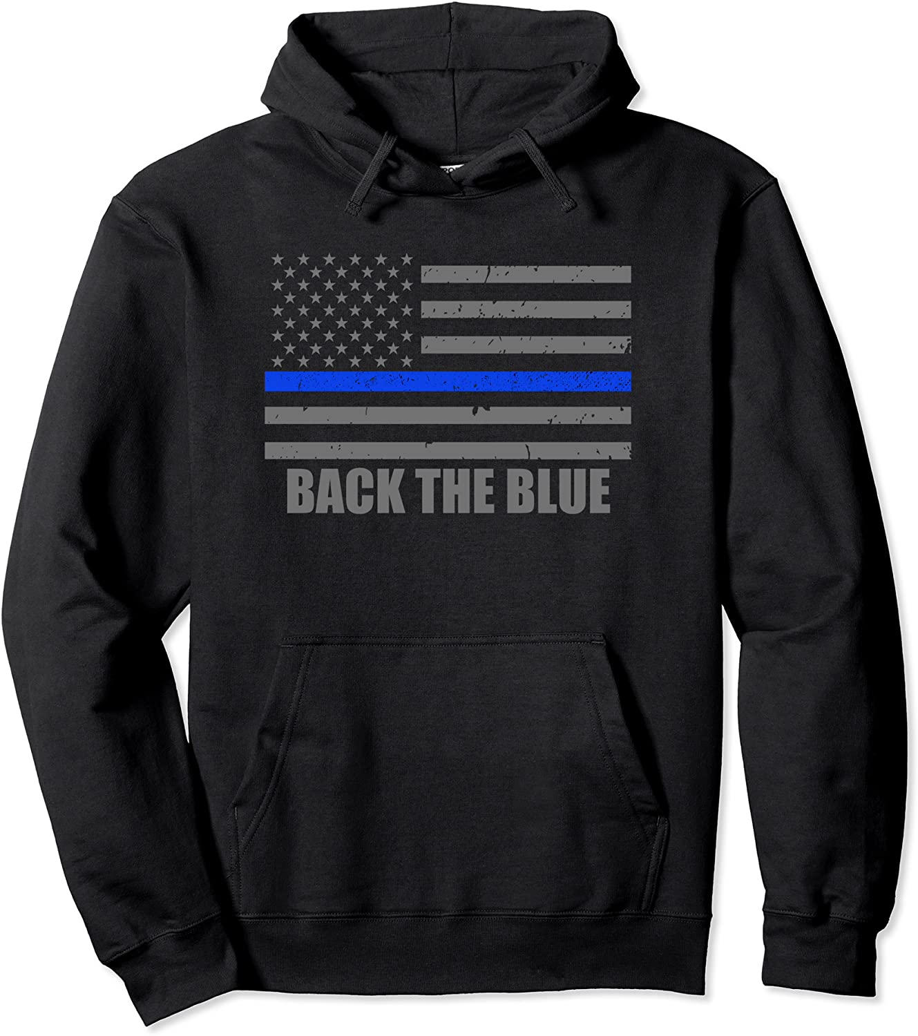 Law Enforcement Back The Blue Hoodie