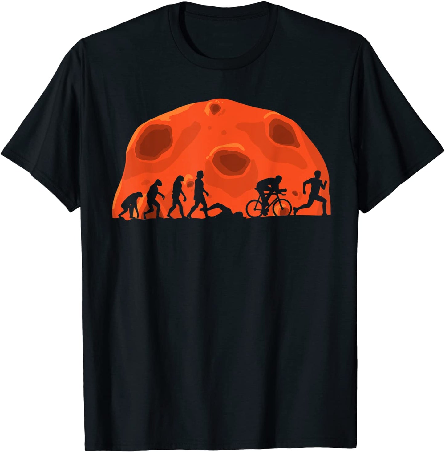 Triathlete Gifts Mars Sport Evolution Triathlon T-Shirt