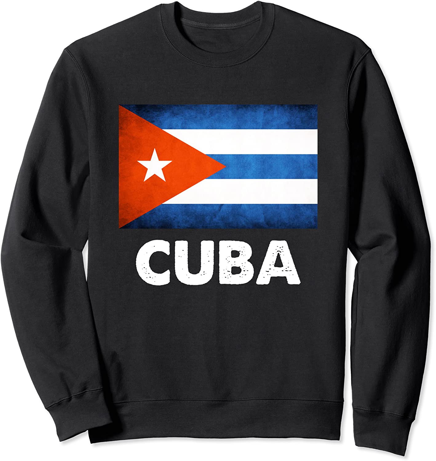 Cuba Cuban Flag Sweatshirt
