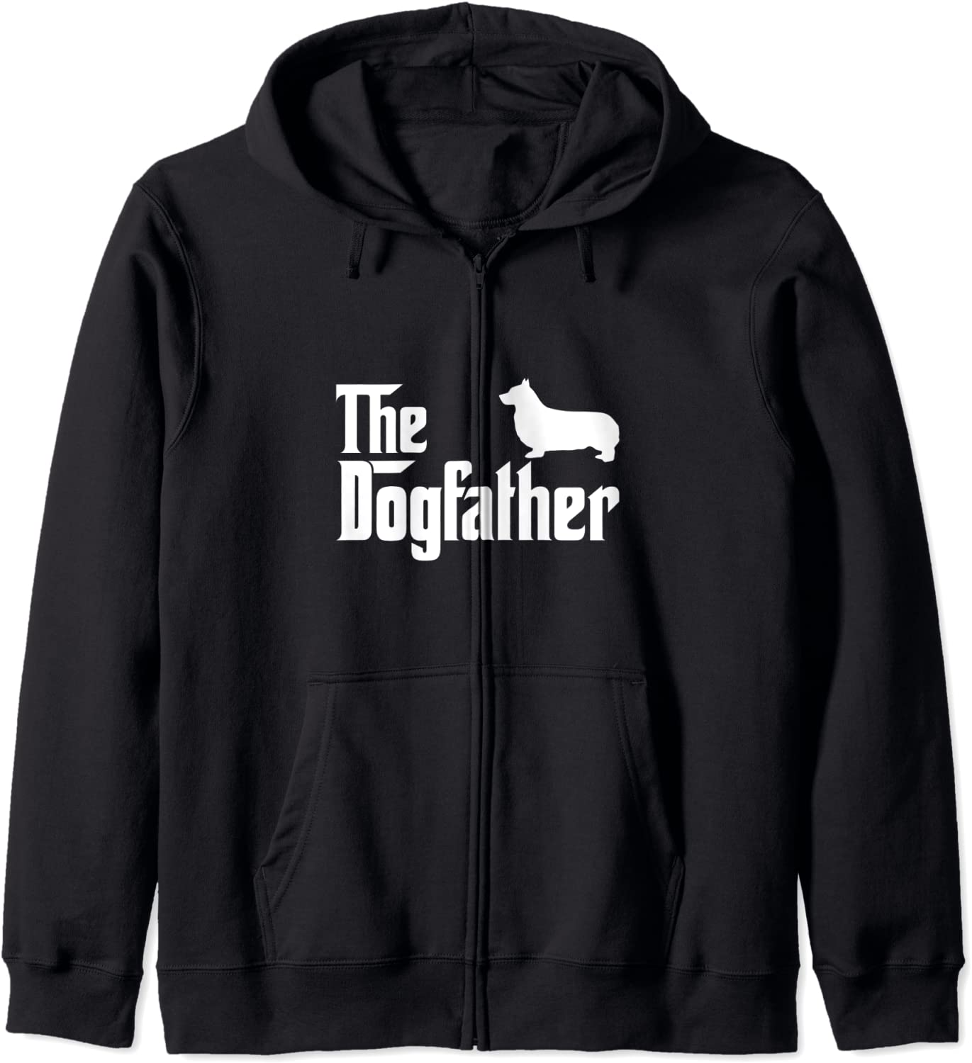 Pembroke Welsh Corgi Lover Gift DogFather Hoodie