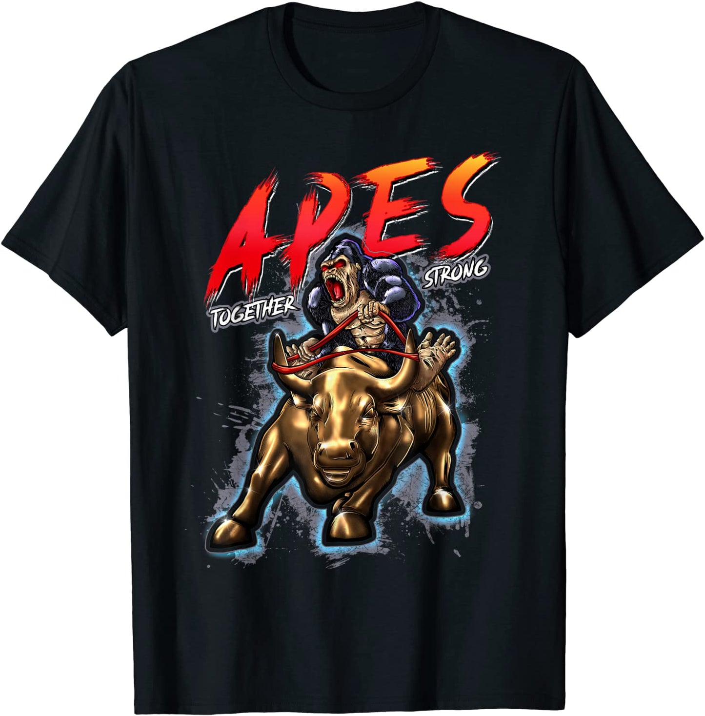 APES TOGETHER STRONG HODL STONK WALL STREET T-Shirt