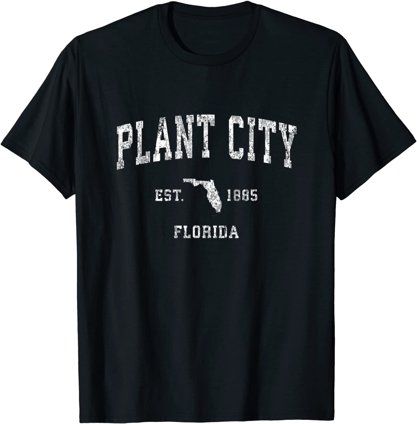 Plant City Florida FL Vintage Athletic Sports Design T-Shirt