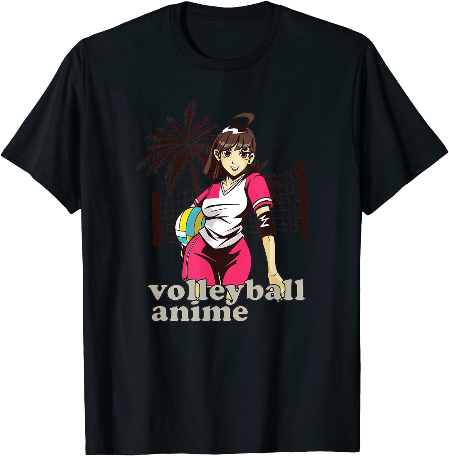 Volleyball anime funny gift for hobby coach sport T-Shirt