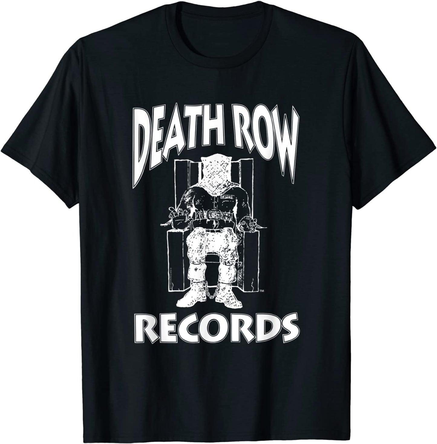 Death Row Records White Logo T-Shirt