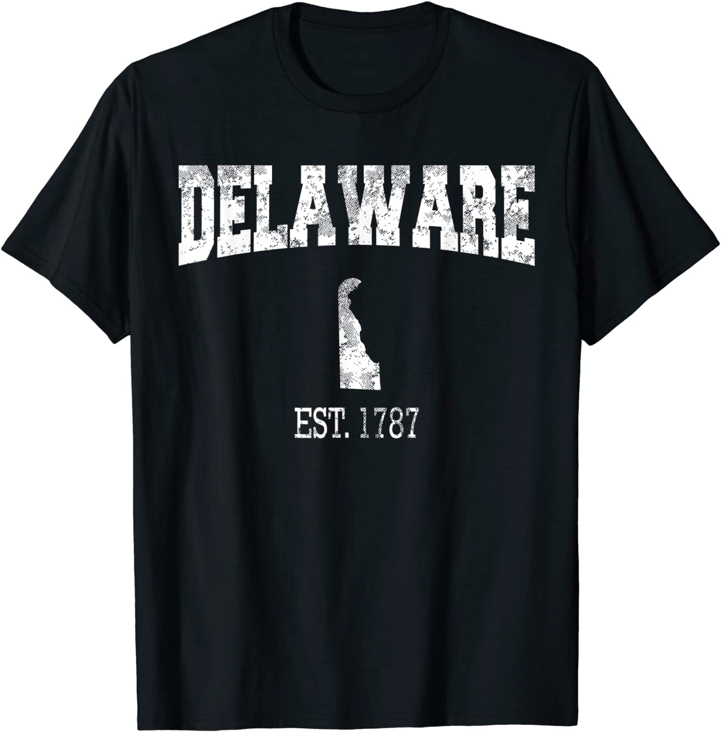 Delaware T-Shirt Vintage Sports Design DE T-Shirt