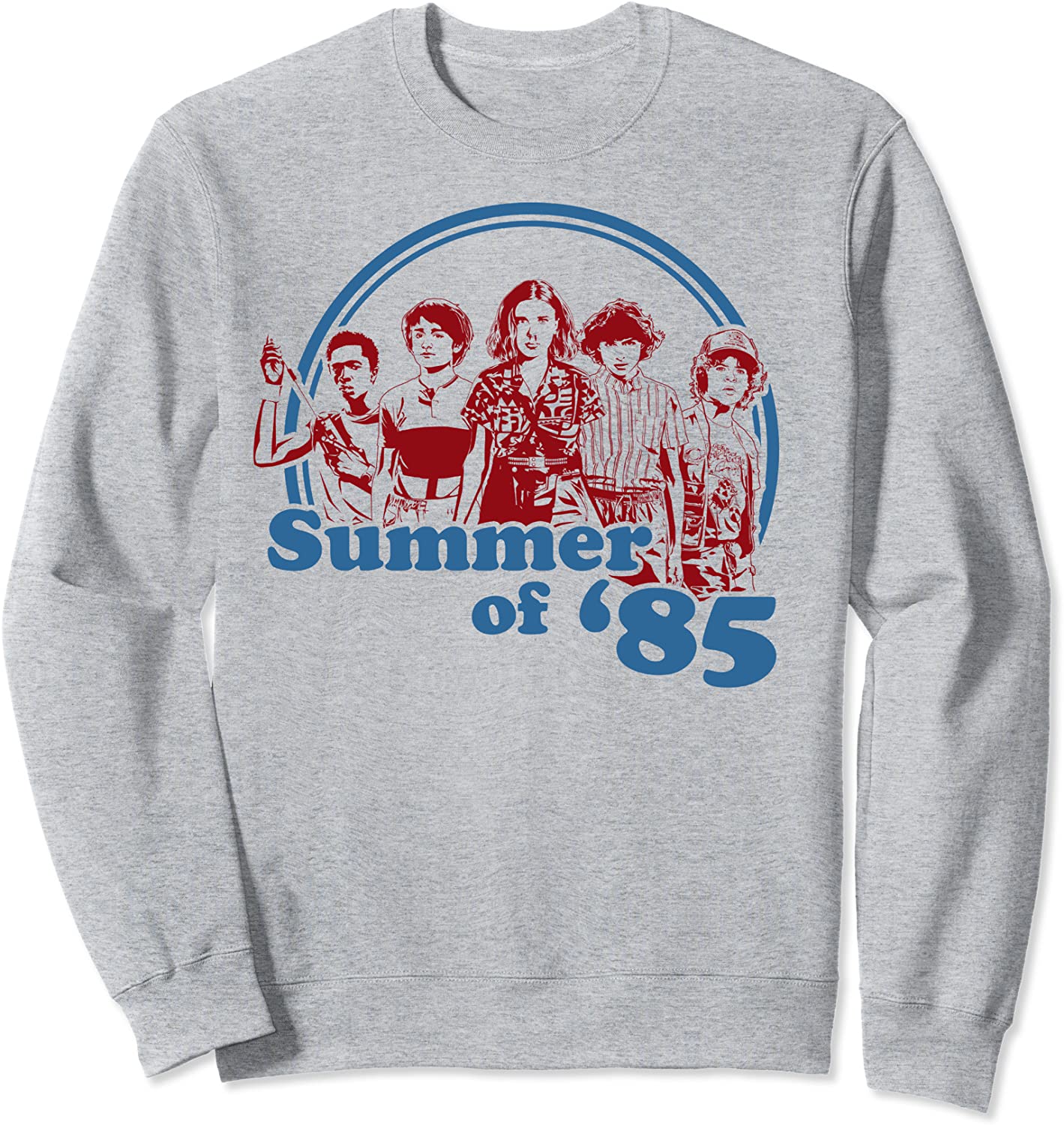 Netflix Stranger Things Summer Of 85 Group Shot Sweatshirt