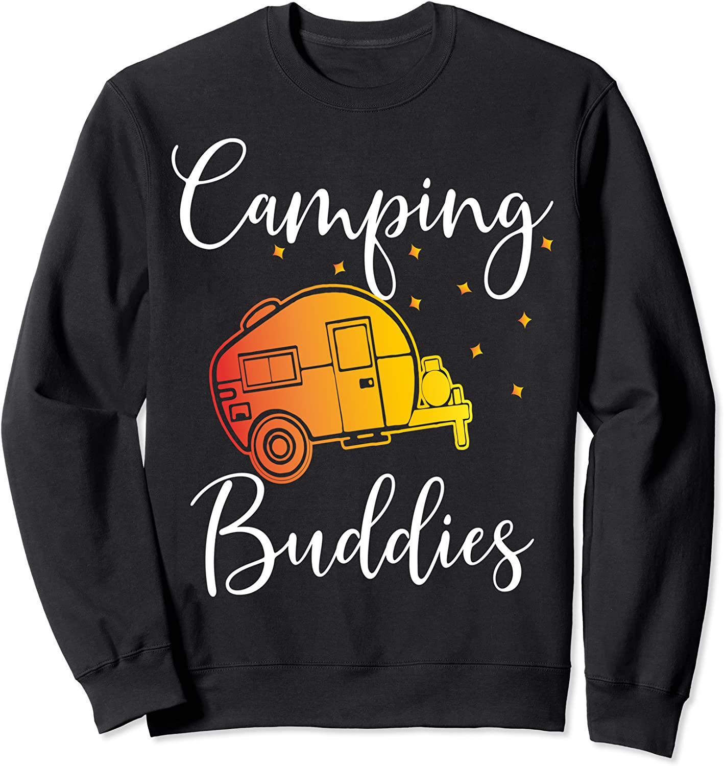 Camping Buddies Travel Friends RV Lovers Traveler Camper Sweatshirt