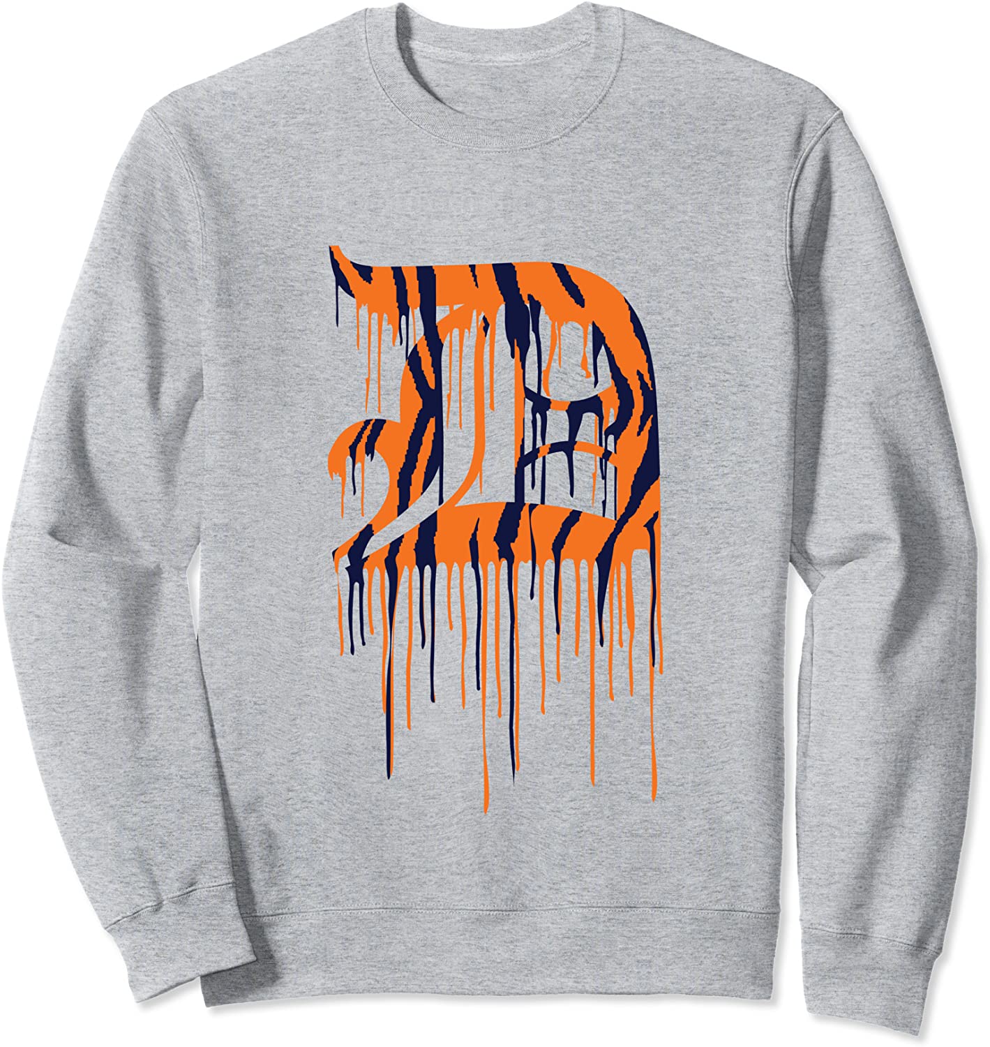 Detroit Tiger Paint Drip Sweatshirt
