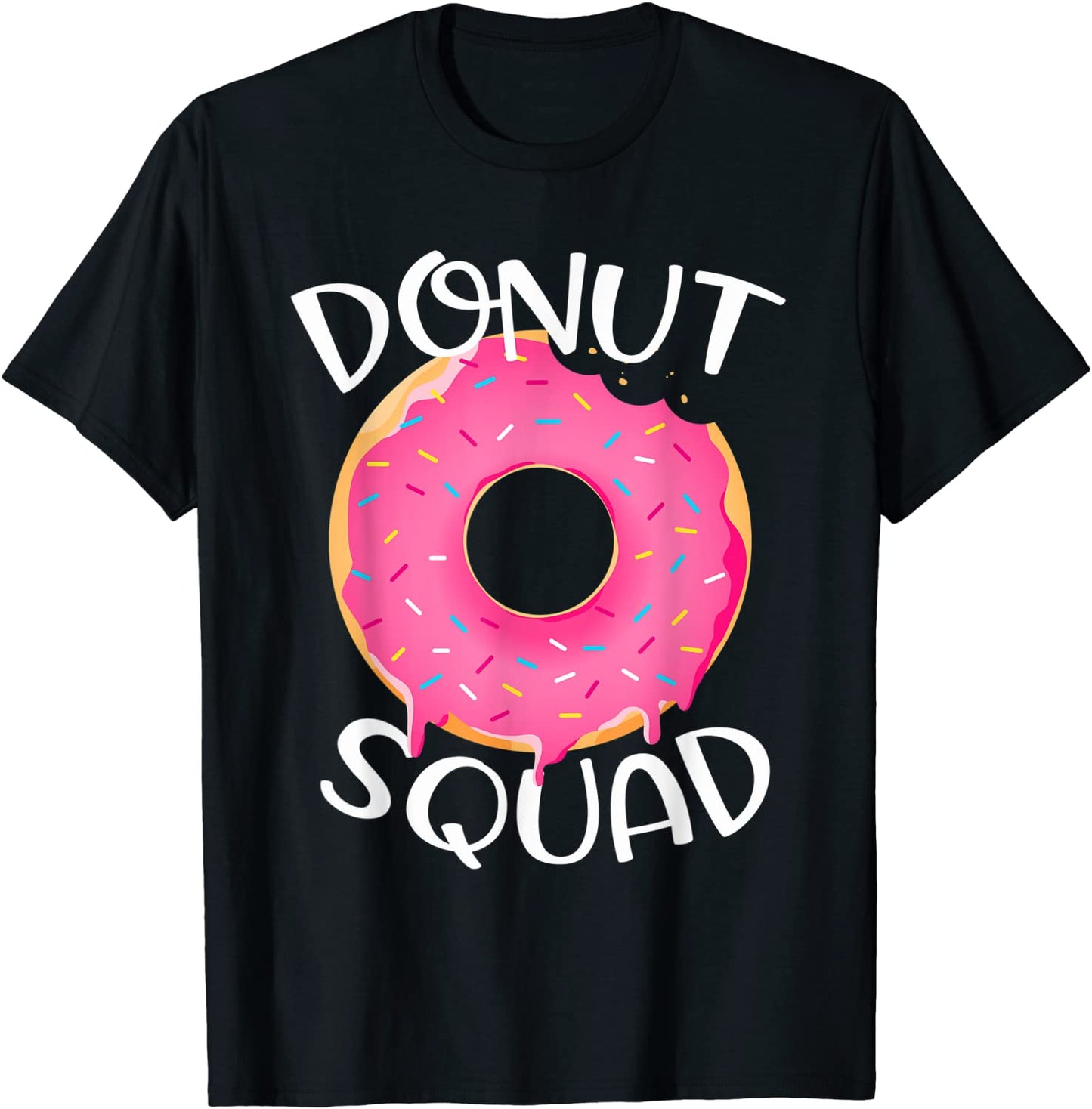Donut Squad Funny Donut Cool Donut Lover Birthday Girls Gift T-Shirt