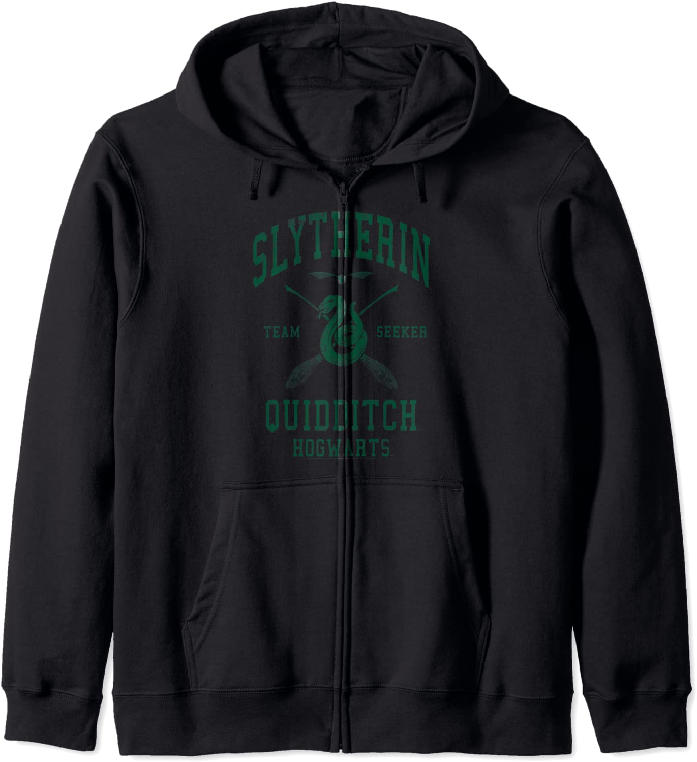 Harry Potter Slytherin Team Seeker Hogwarts Quidditch Hoodie