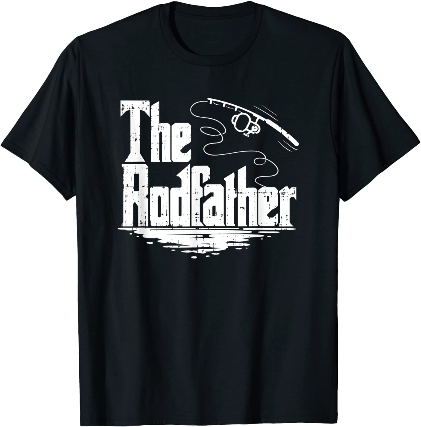 Funny Fishing Gift Tshirt The Rodfather