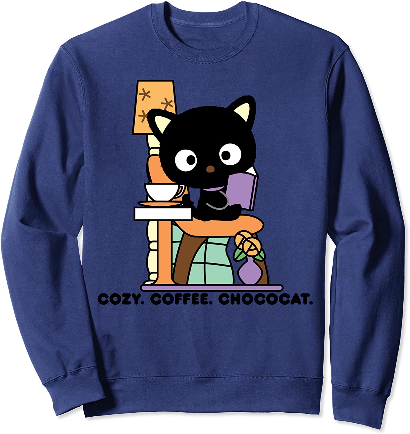 Chococat Cozy Coffee Cafe Sweatshirt
