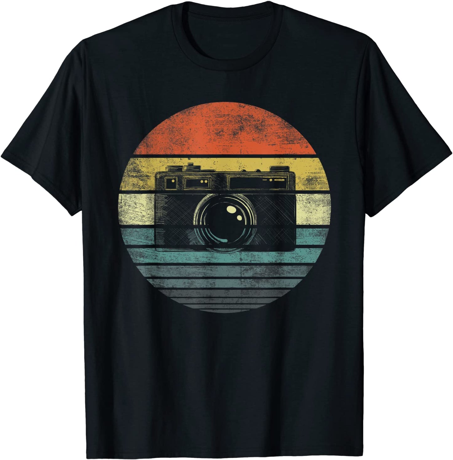 Retro Vintage Camera Photography Lover Photographer Gift T-Shirt