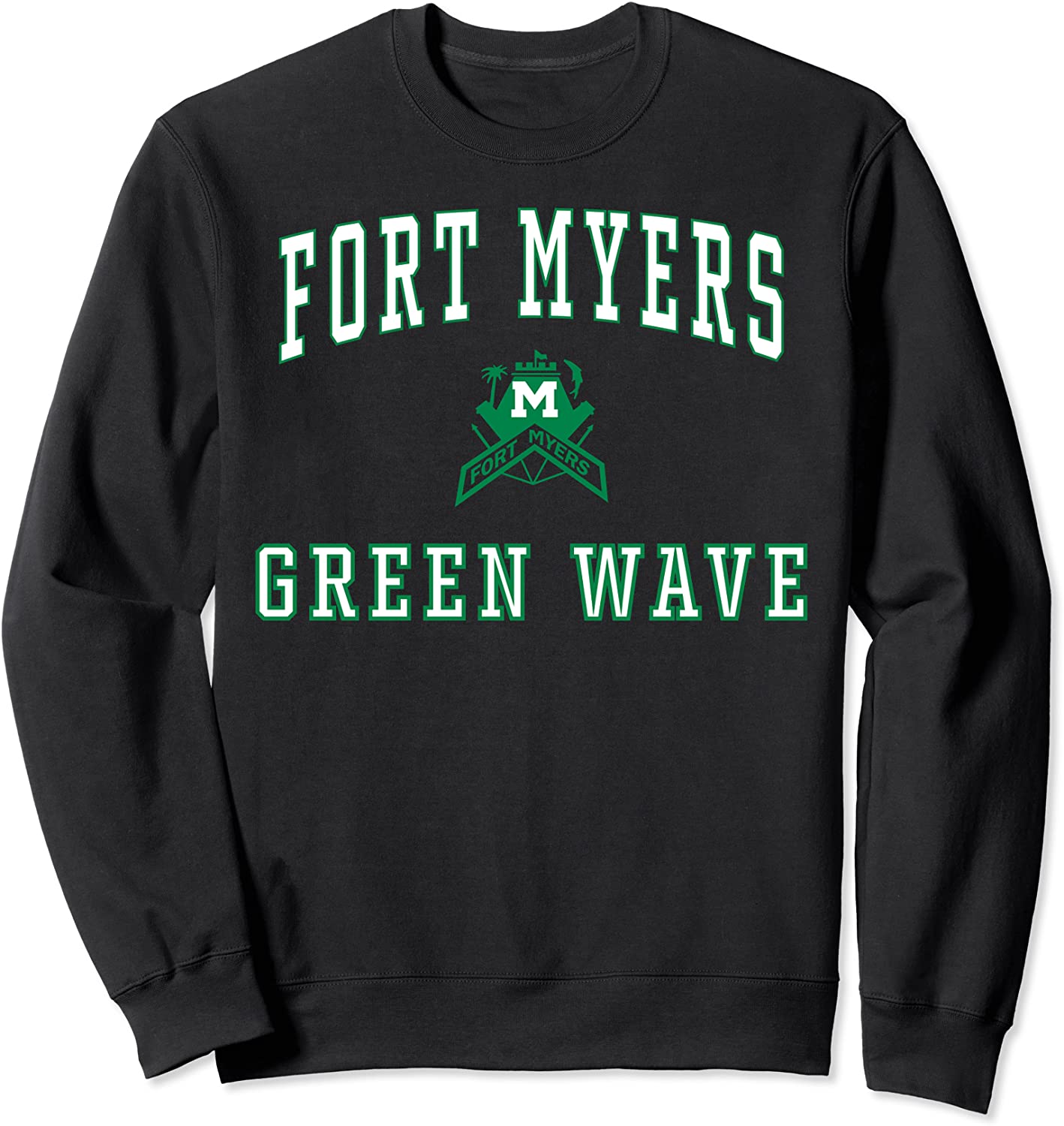 Fort Myers High School Green Wave Sweatshirt C1