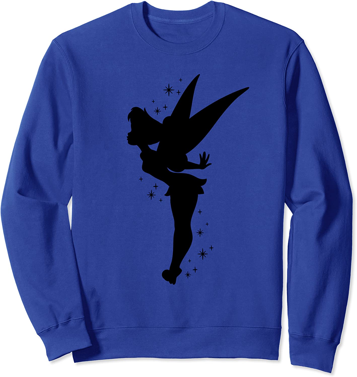 Disney Peter Pan Tinker Bell Pixie Dust Silhouette Sweatshirt