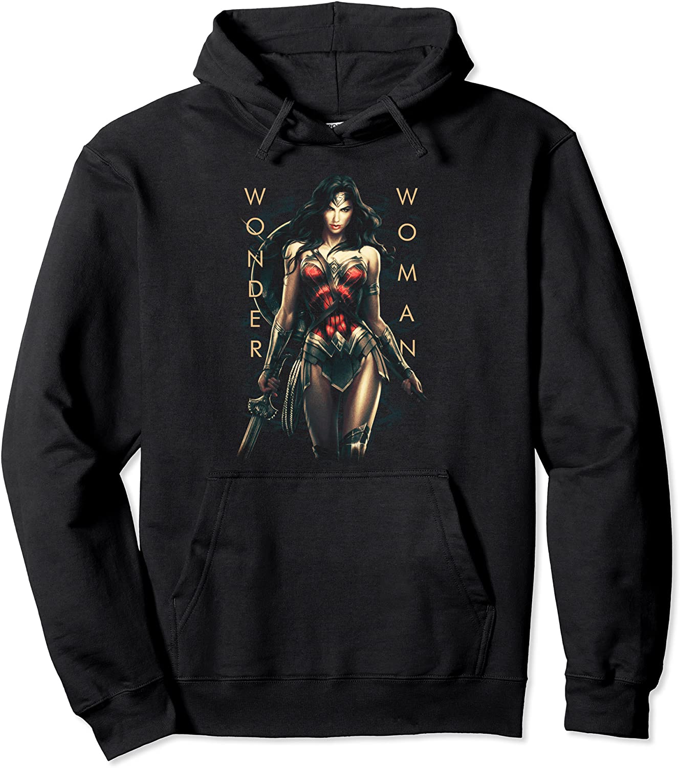 Wonder Woman Movie Armed and Dangerous Pullover Hoodie