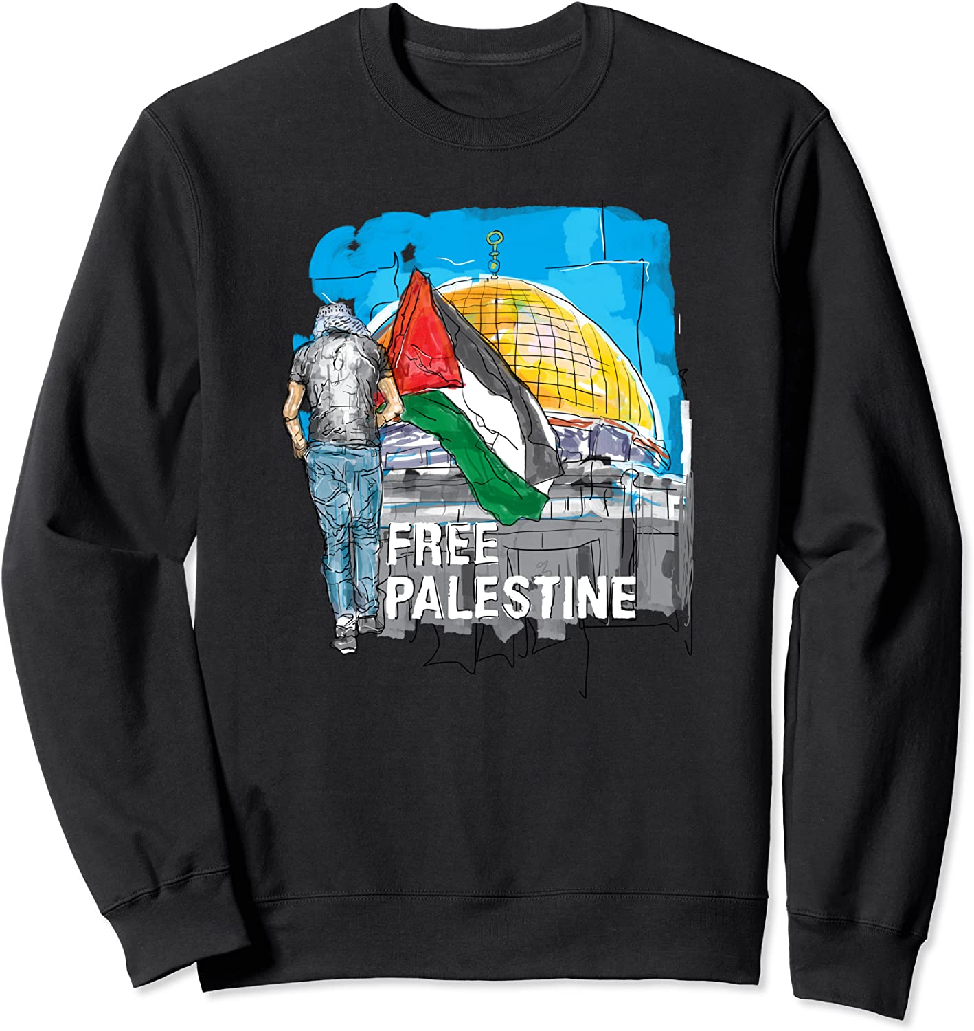 Free Palestine Sweatshirt - Save Gaza Sweatshirt