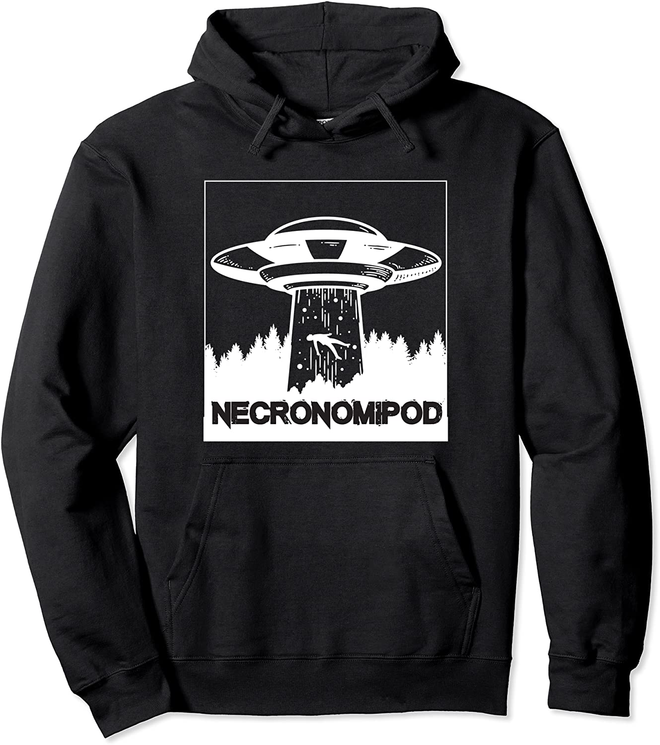 Necronomipod UFO Abduction Pullover Hoodie