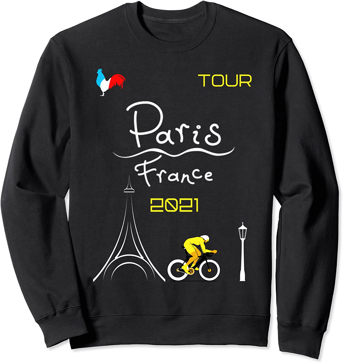 Tour France shirt Cute French Bicycle Racing Paris Summer Sweatshirt