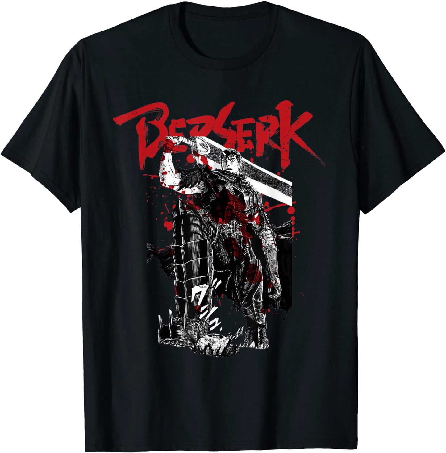 Retro Berserk Vaporwave Japanese Anime Manga Series Outfits T-Shirt