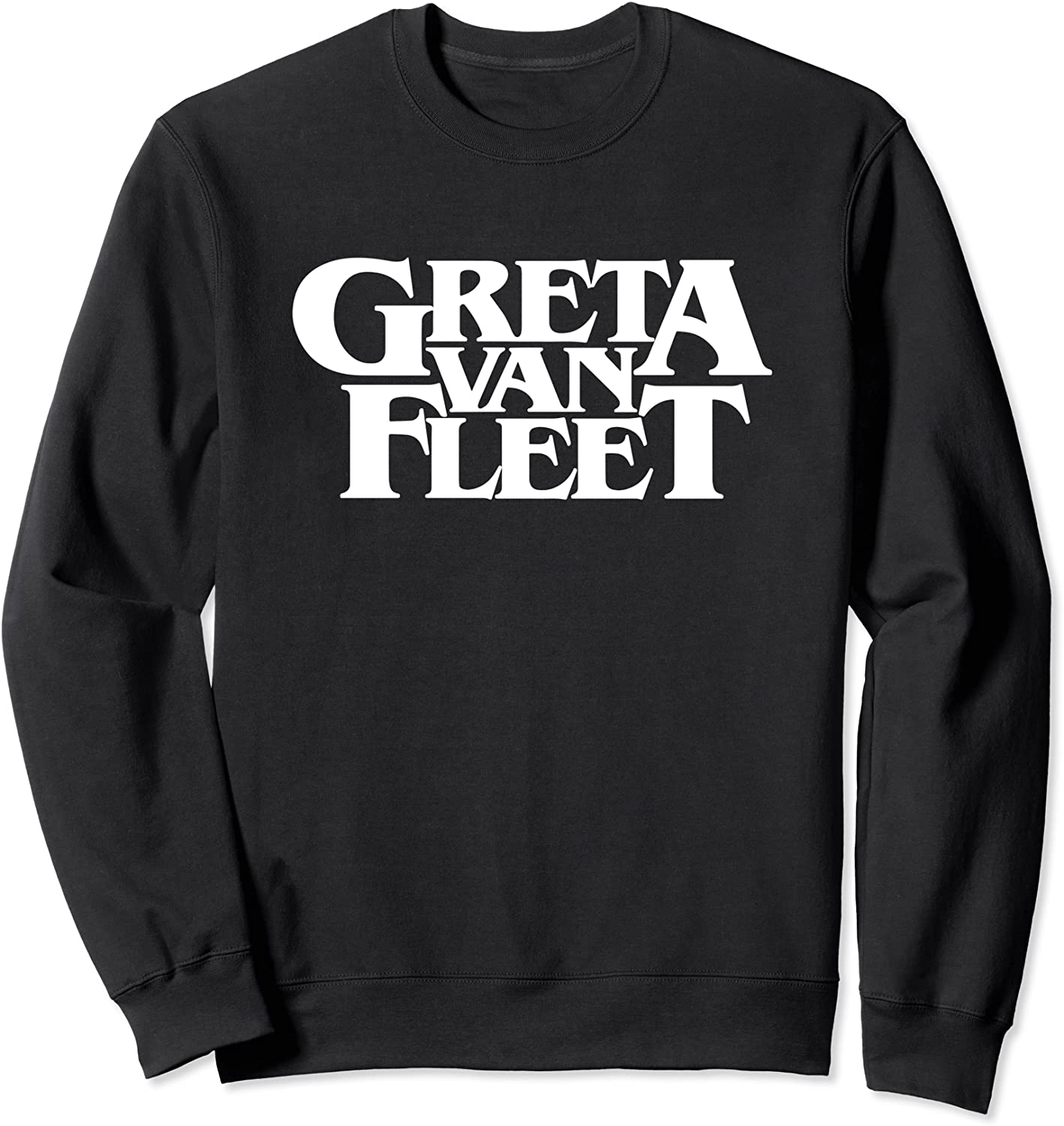 Official Greta Van Fleet White Logo Sweatshirt